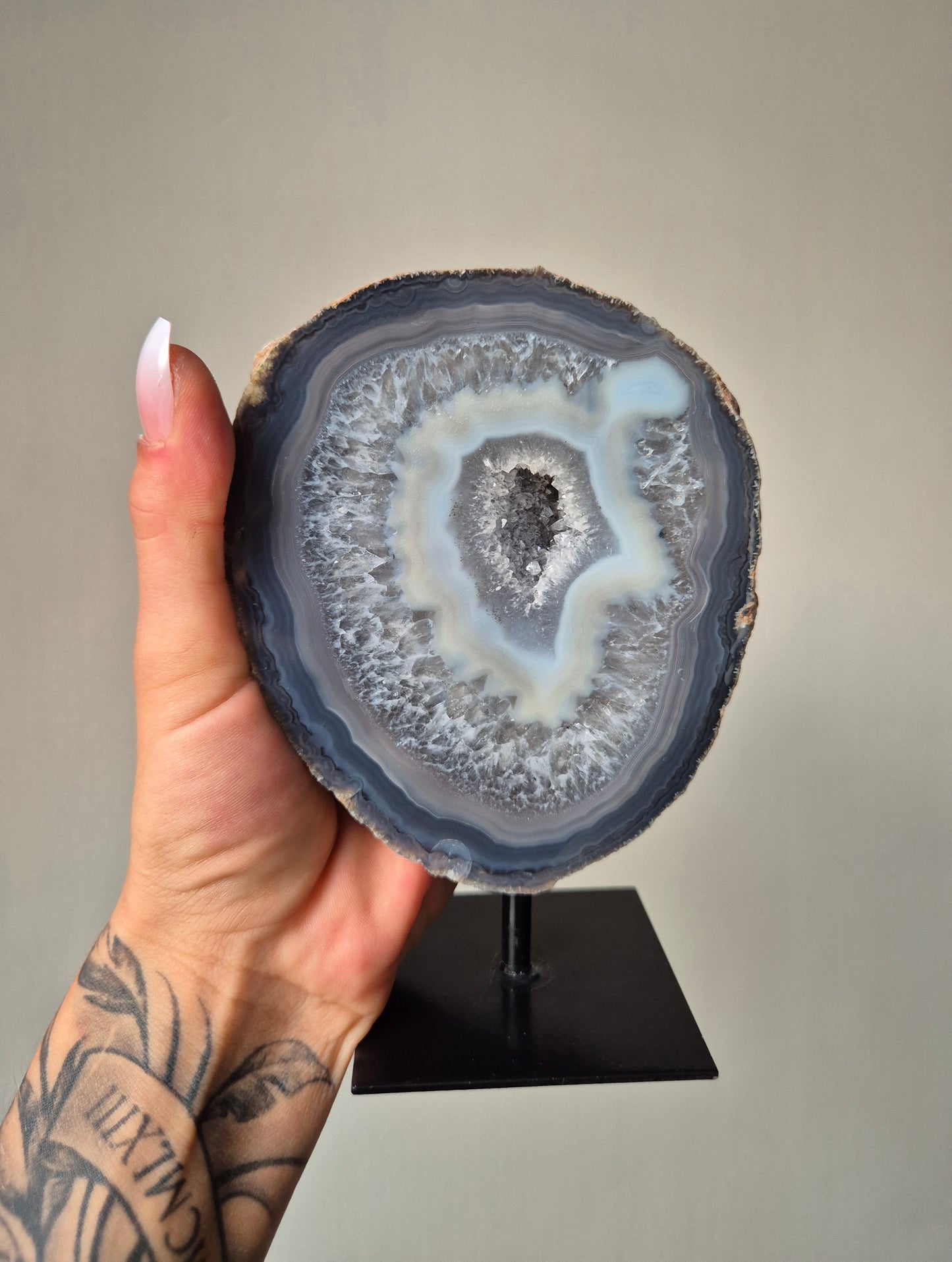 Agaat op standaard | XL