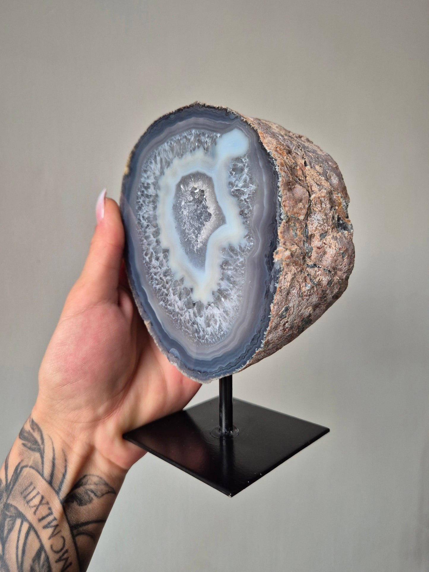 Agaat op standaard | XL