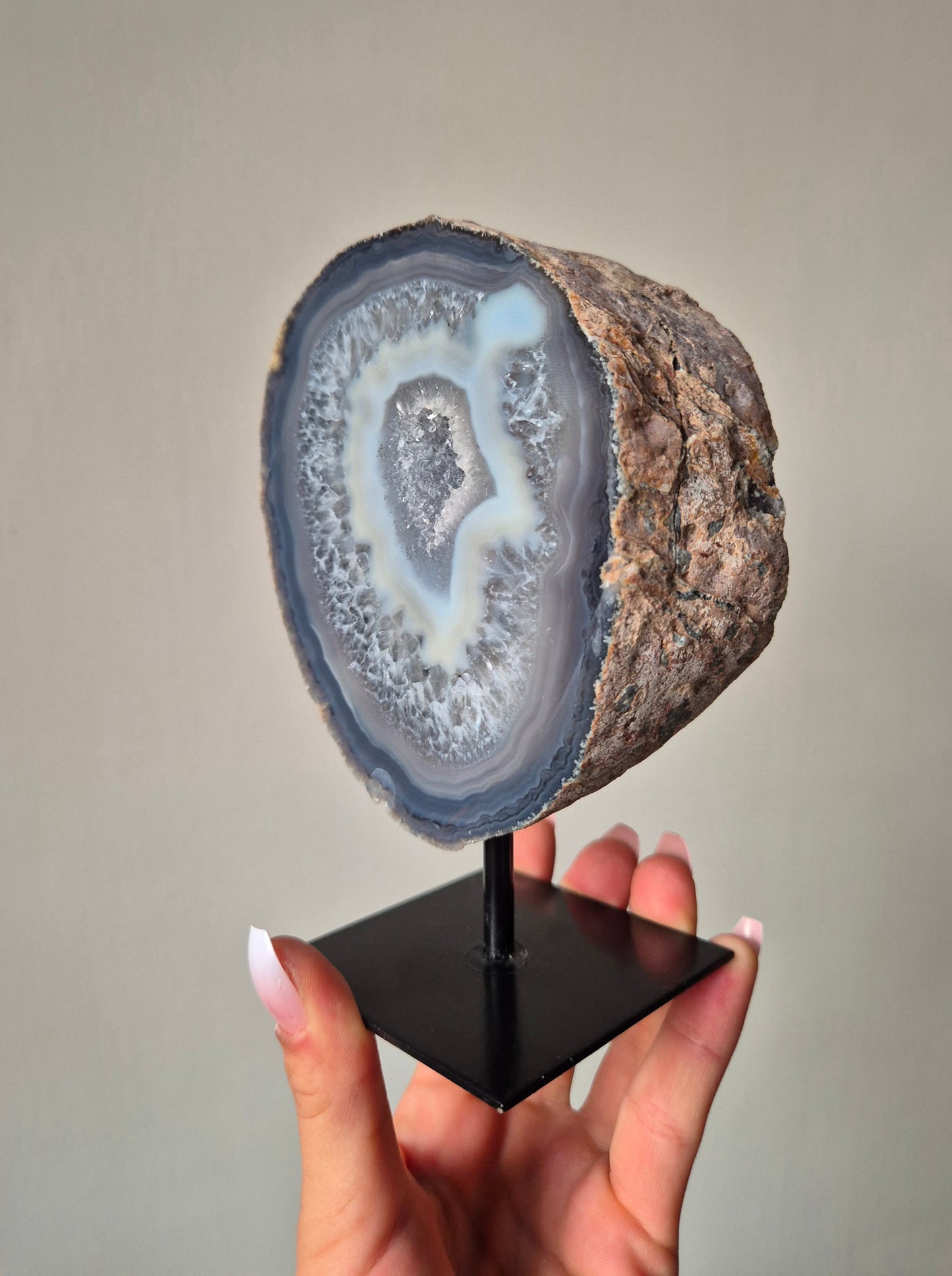 Agaat op standaard | XL