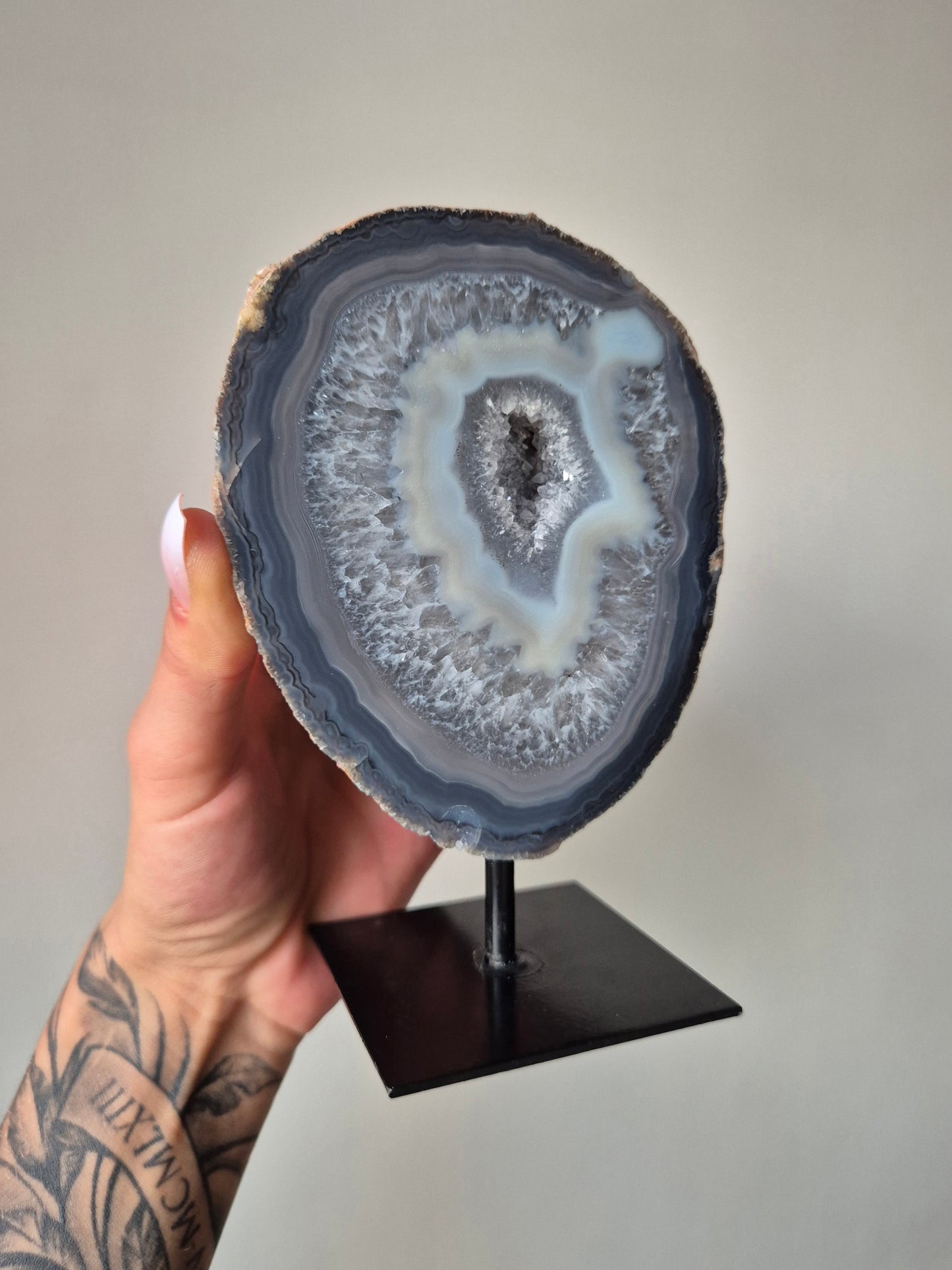 Agaat op standaard | XL