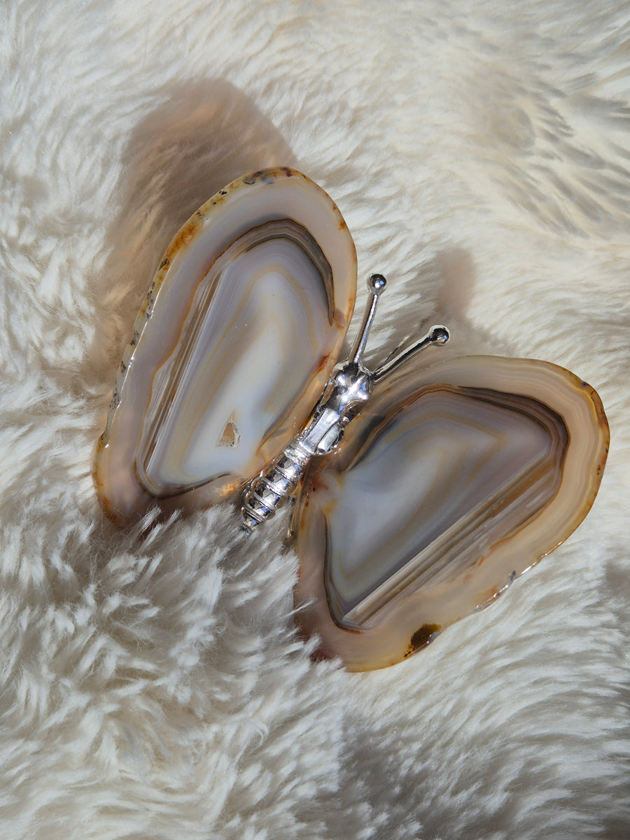Agaat Vlinder | Luxe Edelsteen Decoratie