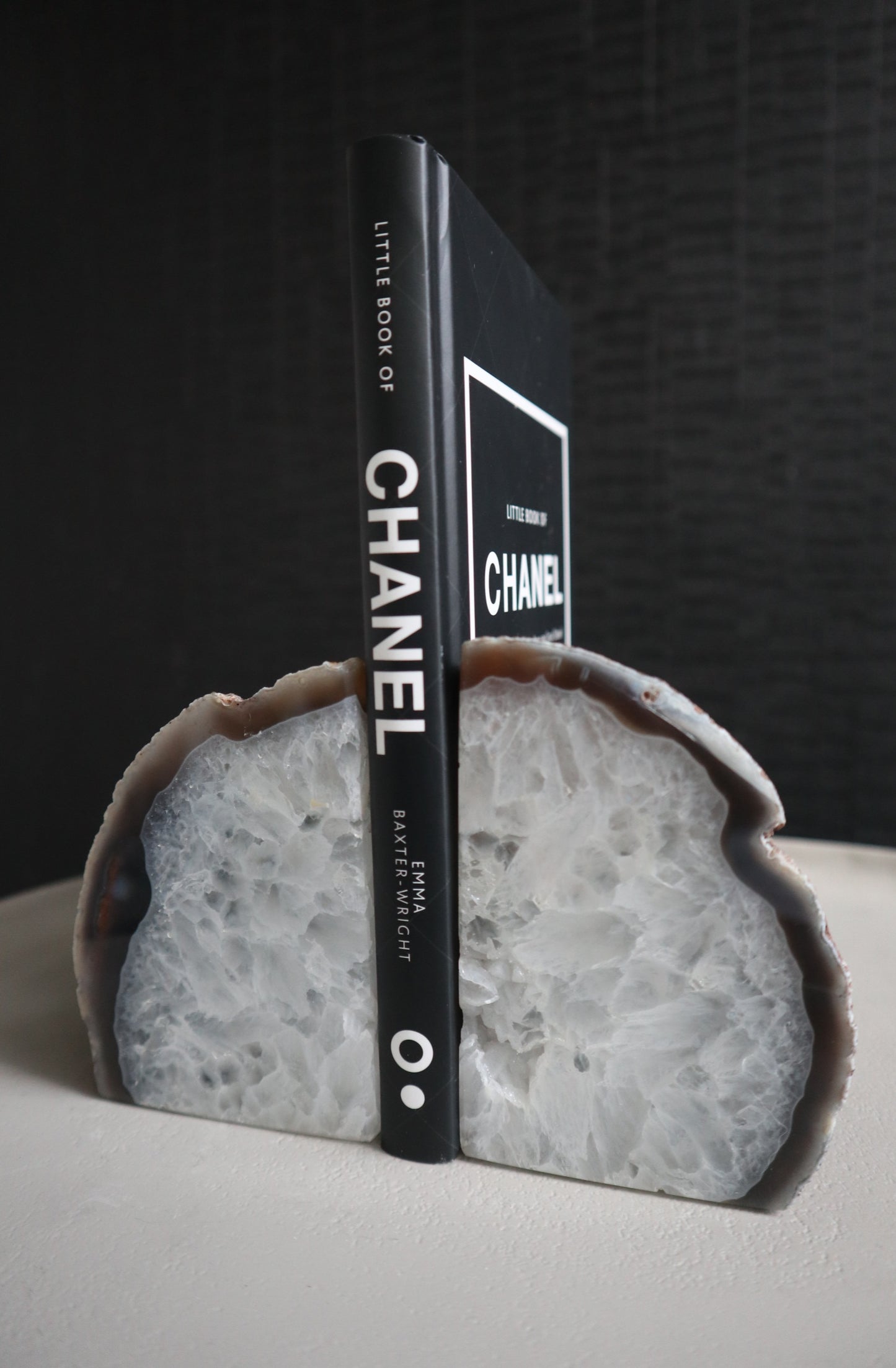 Agaat Boekensteun | Luxe Edelsteen Decoratie