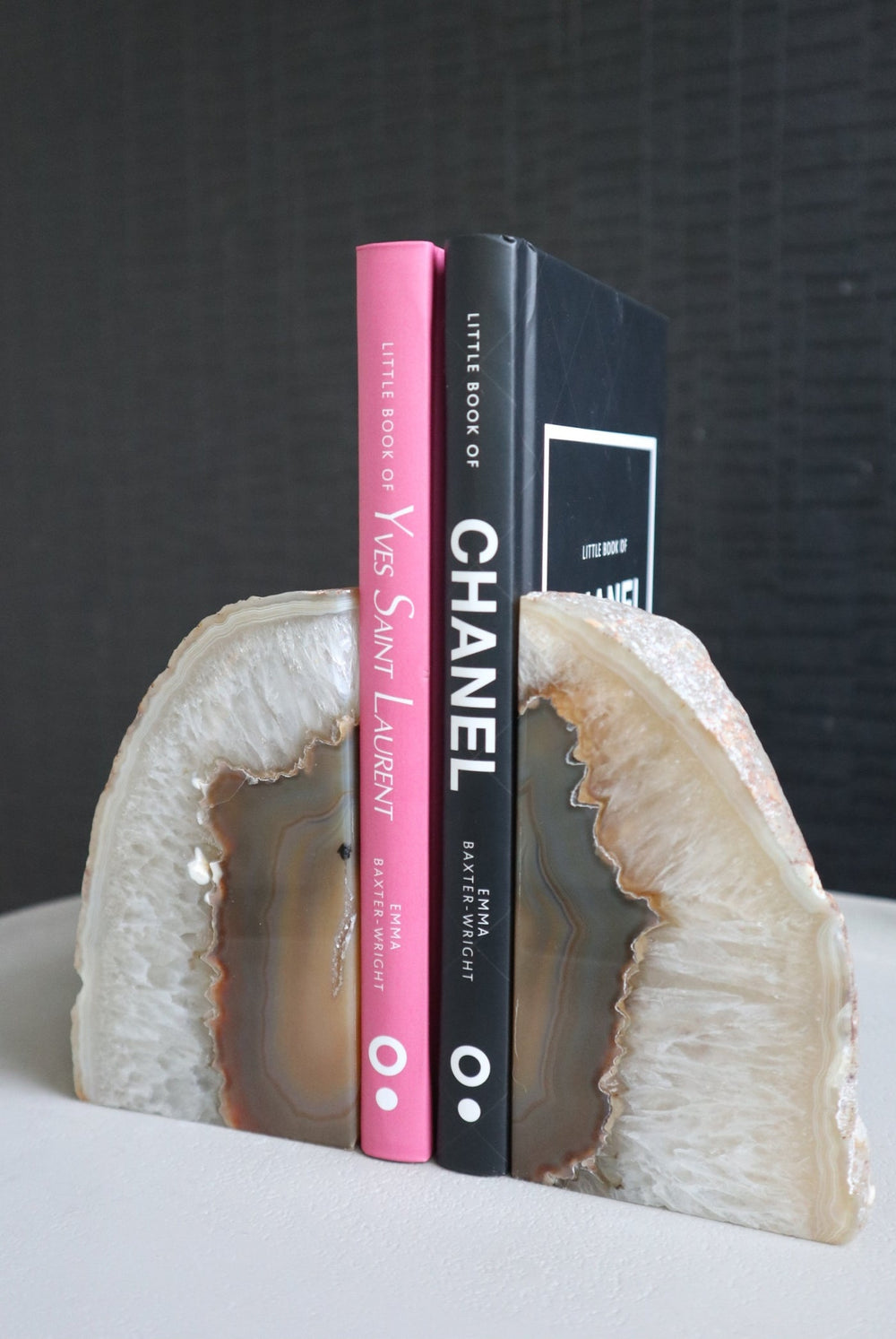 Agaat Boekensteun | Luxe Edelsteen Decoratie