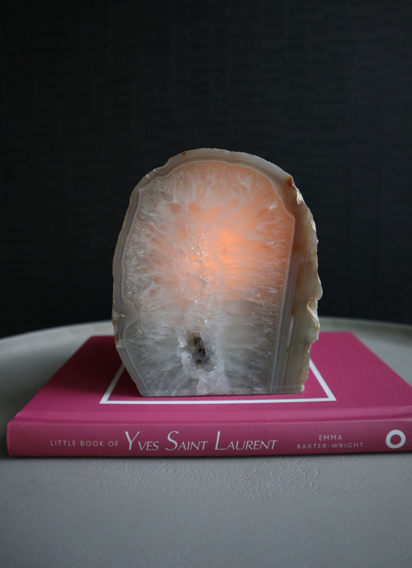 Agaat Waxinelichthouder