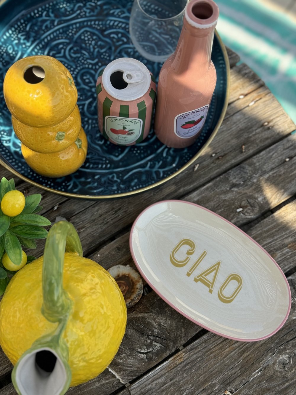 Bord Ciao | Ovaal | 21×12.5×2.5 cm