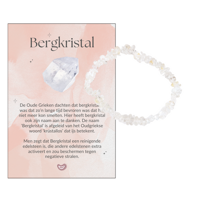 Bergkristal Armband | Split armband