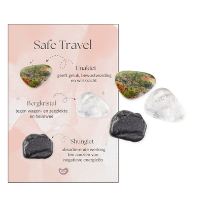 Safe Travel | Edelstenen Set