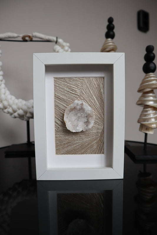 Bergkristal Geode Lijst