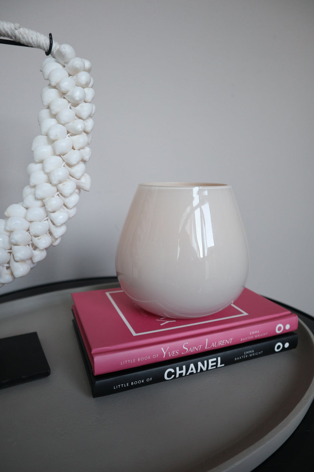 Tasman Windlicht XS Ivory | Vase The World | Ø12.5 × H11.5 cm