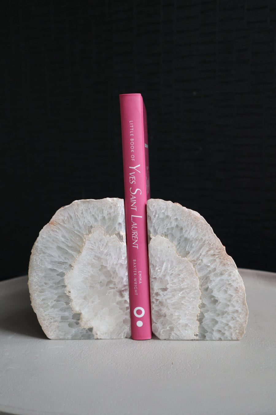 Agaat Boekensteun | Luxe Edelsteen Decoratie