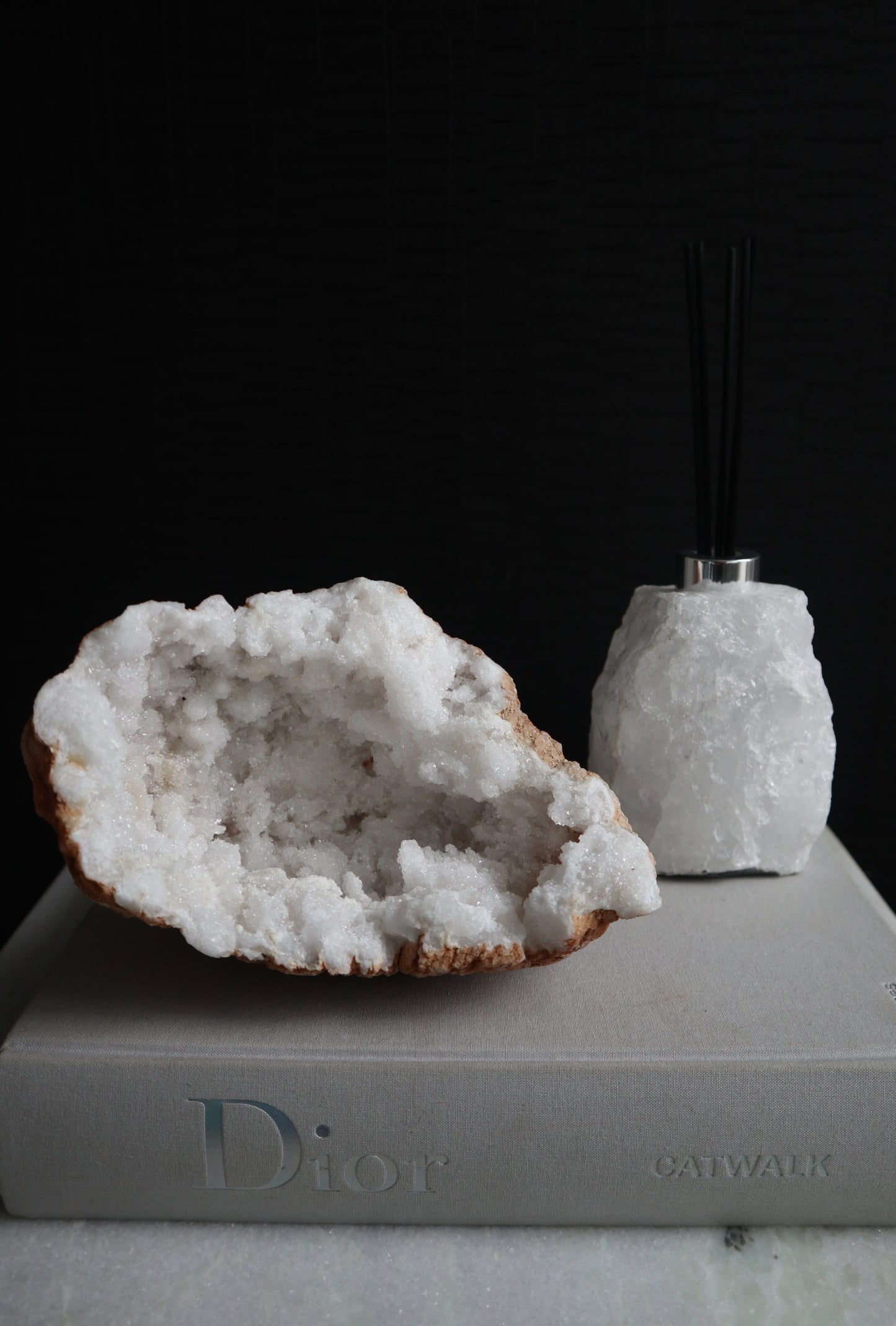 Bergkristal Geode