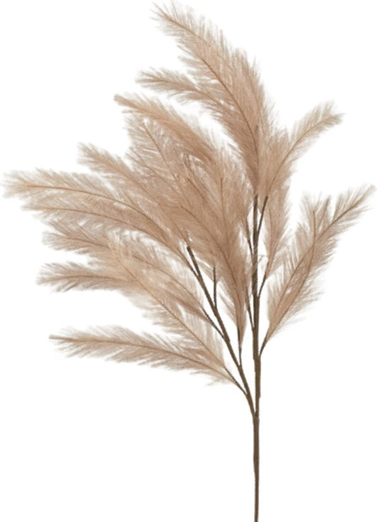 Zijden Pampas Pluimen | Taupe |