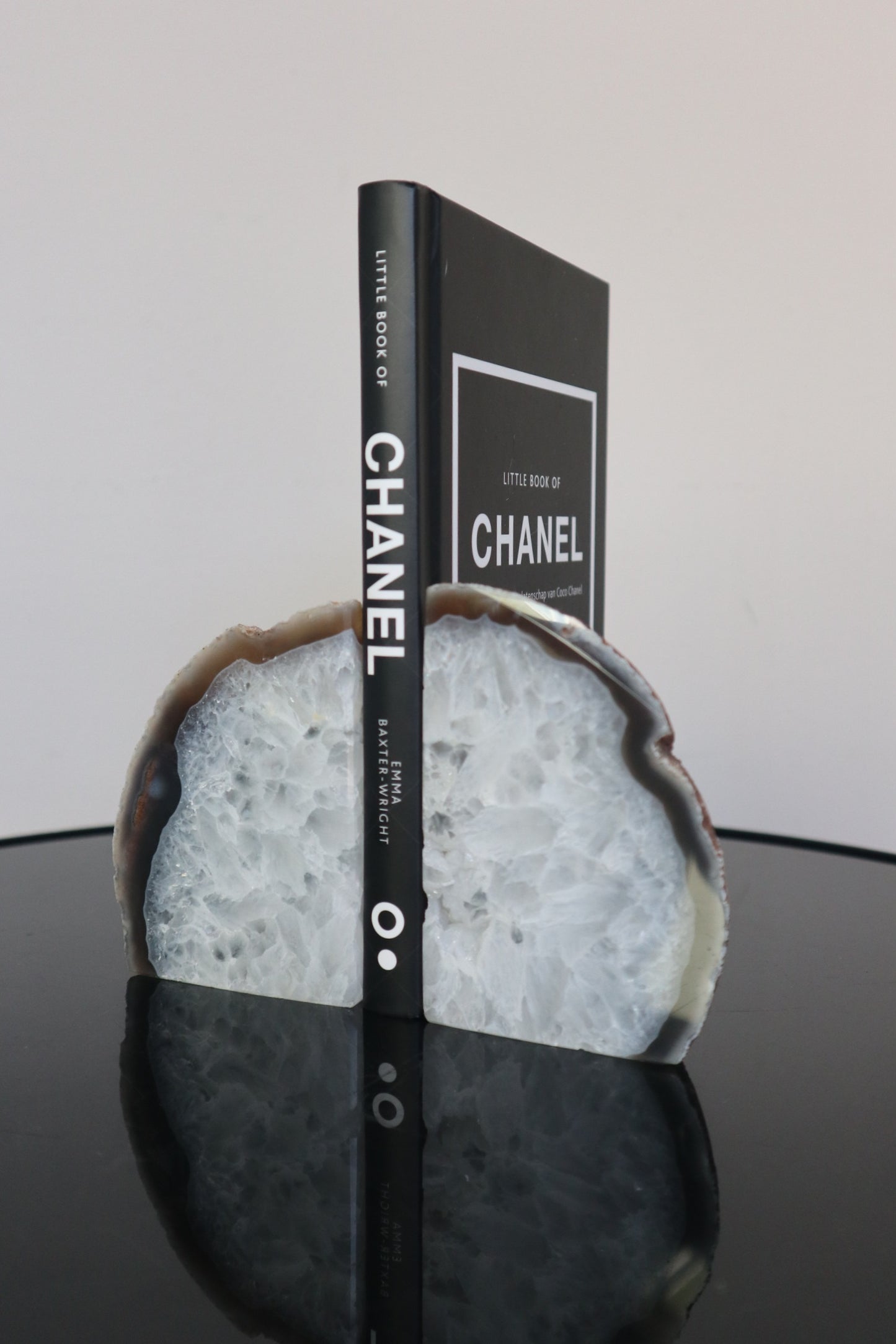 Agaat Boekensteun | Luxe Edelsteen Decoratie