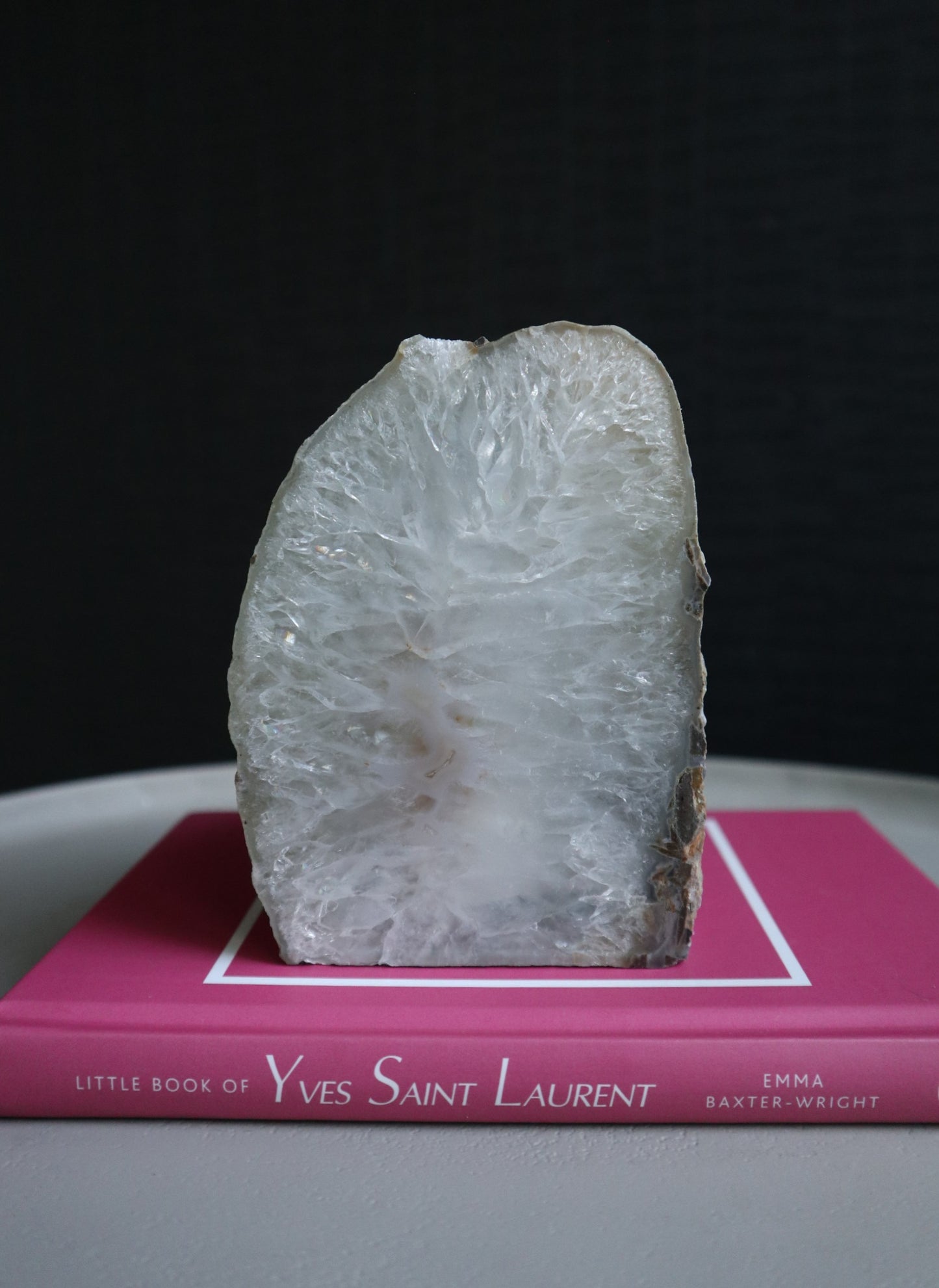 Agaat waxinelichthouder