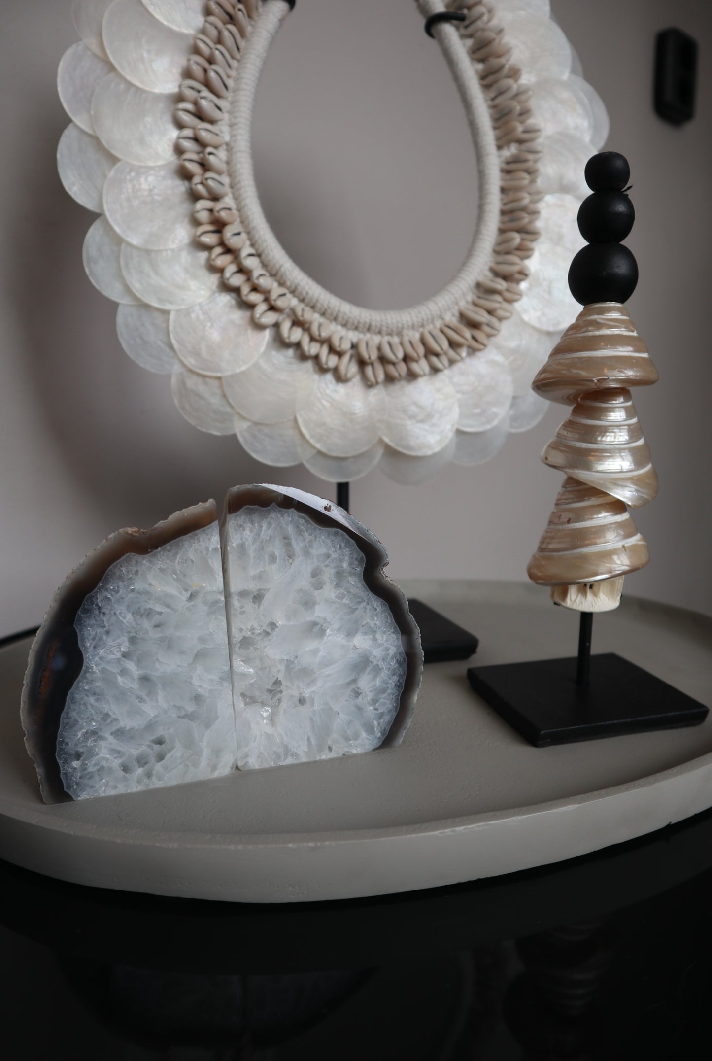 Agaat Boekensteun | Luxe Edelsteen Decoratie