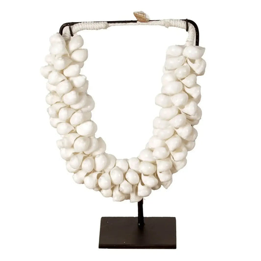 Schelpenketting op standaard | Small